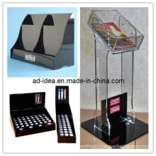 Black Color Acrylic Pop Display with OEM, Acrylic Banner